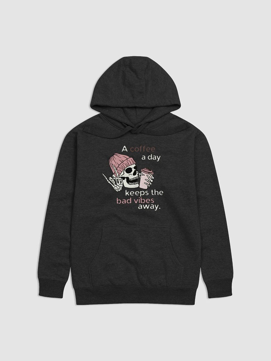 Coffee Vibes hoodie - black product image (1)