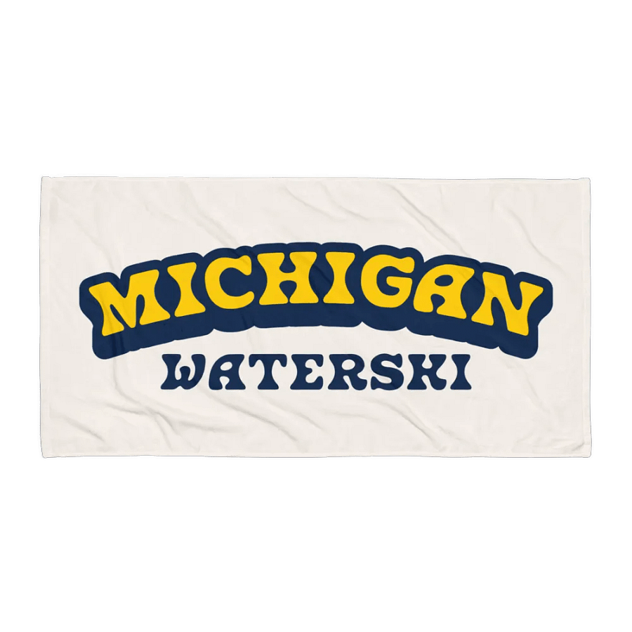 Michigan Waterski Logo Towel product image (1)