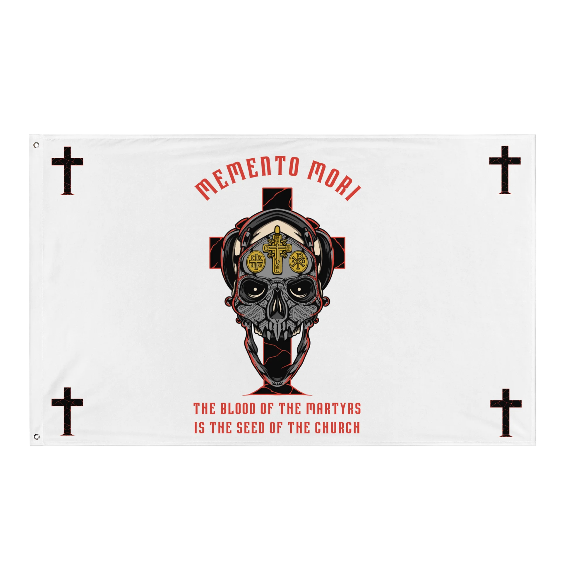 Memento Mori - Skull design - Flag product image (1)