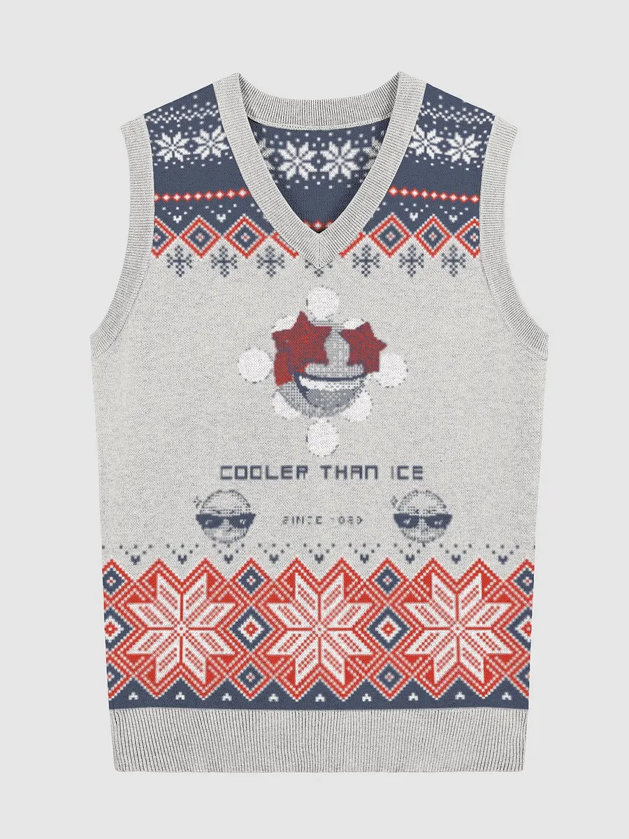 Cooler Than Ice Knitted V-Neck Vest product image (1)