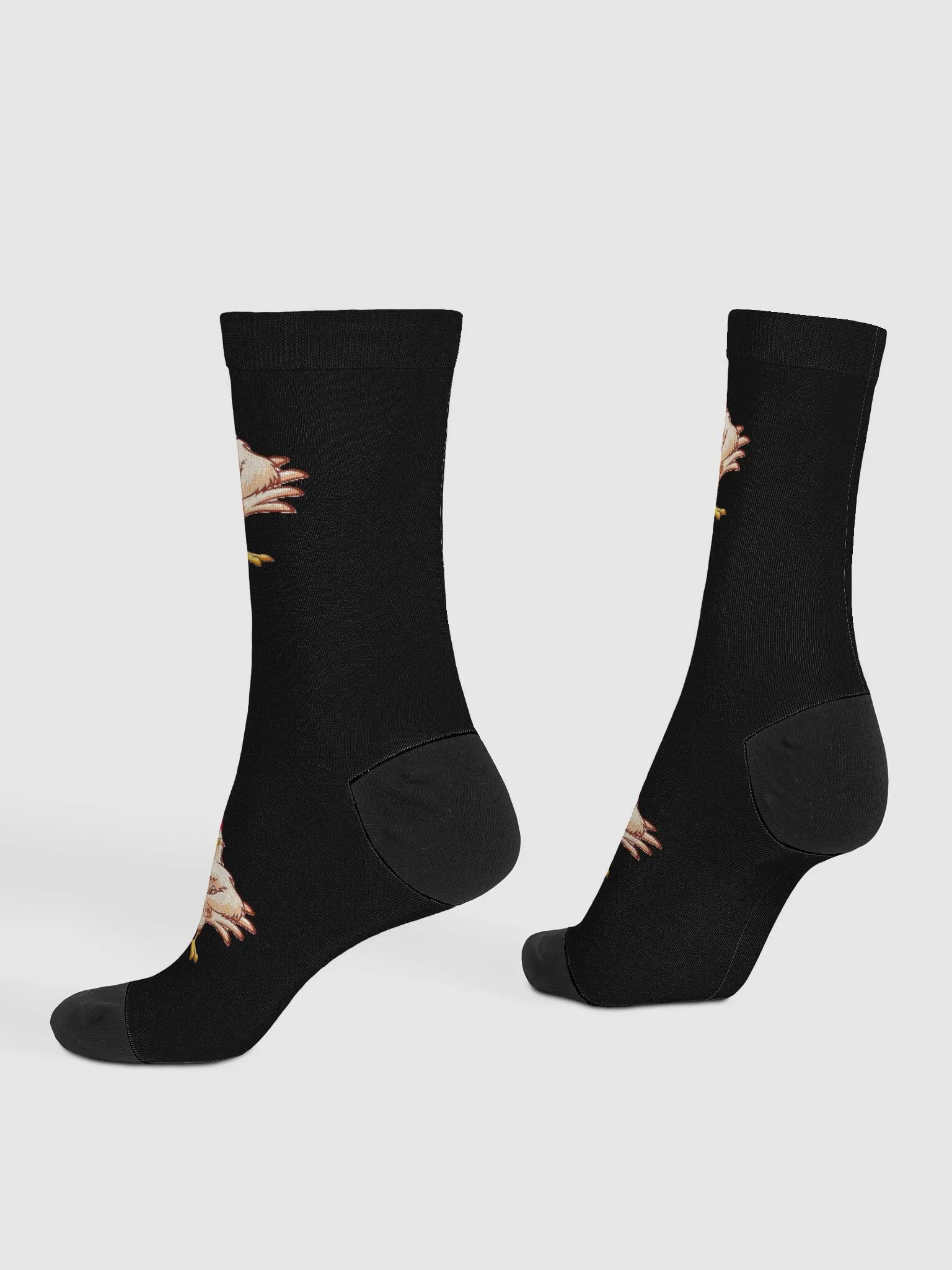Upside-Down Chickens Crew Socks product image (4)