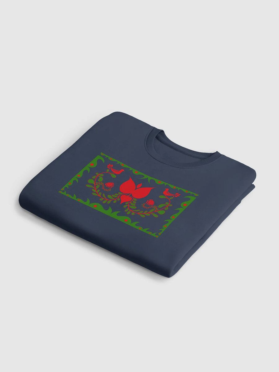 Deep Blues Hungarian Floral Harmony Eco Sweatshirt product image (6)