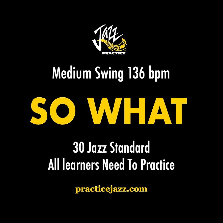 So What - Miles Davis | Jazz Backing Track | Solo & Comping & Chord Practice product image (1)