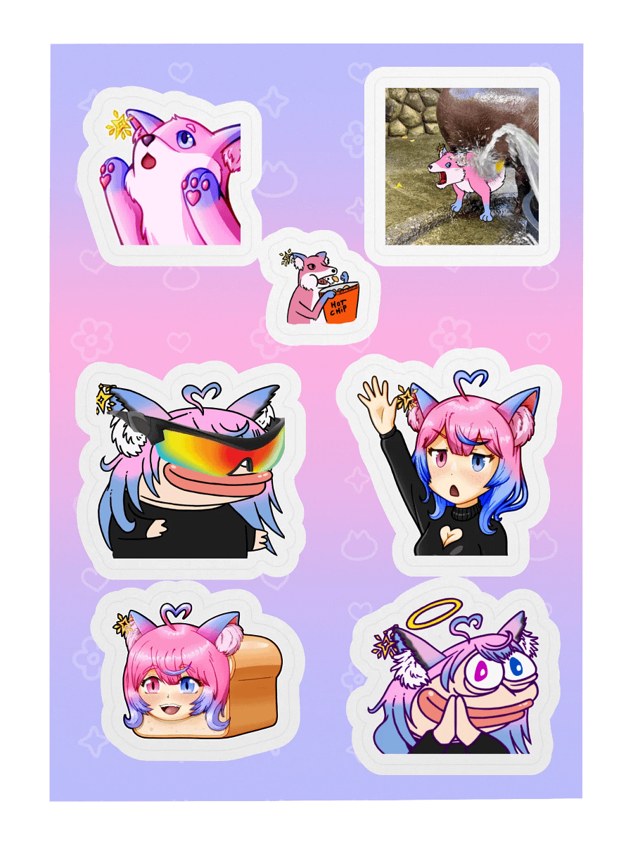 dragriff art sticker sheet product image (3)
