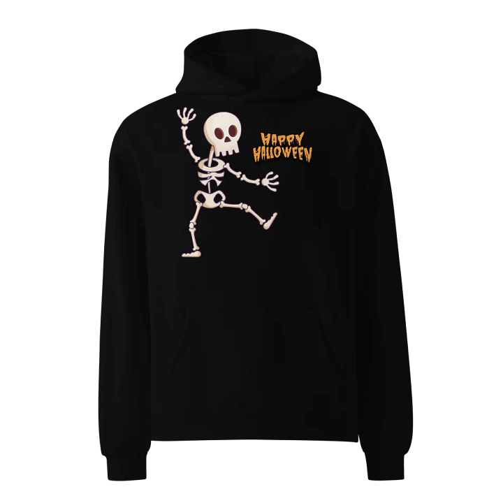 Spooky Skeleton Oversized Hoodie product image (1)