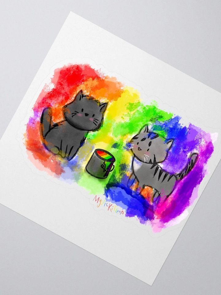 MysticKittenn x Pride // Kiss Cut Sticker product image (2)
