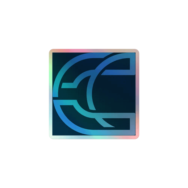 Cosmic Crescents Holographic Sticker Set product image (1)