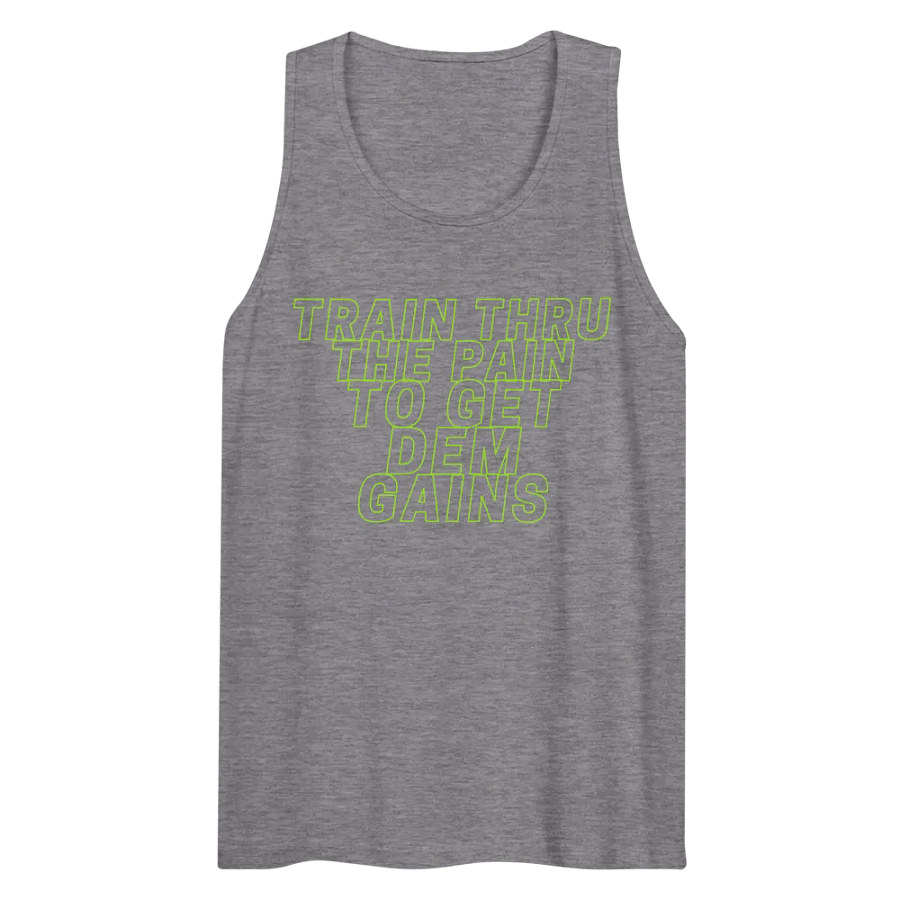 Train thru the pain - Vest product image (125)