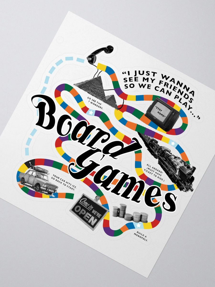 Board Games Sticker product image (2)