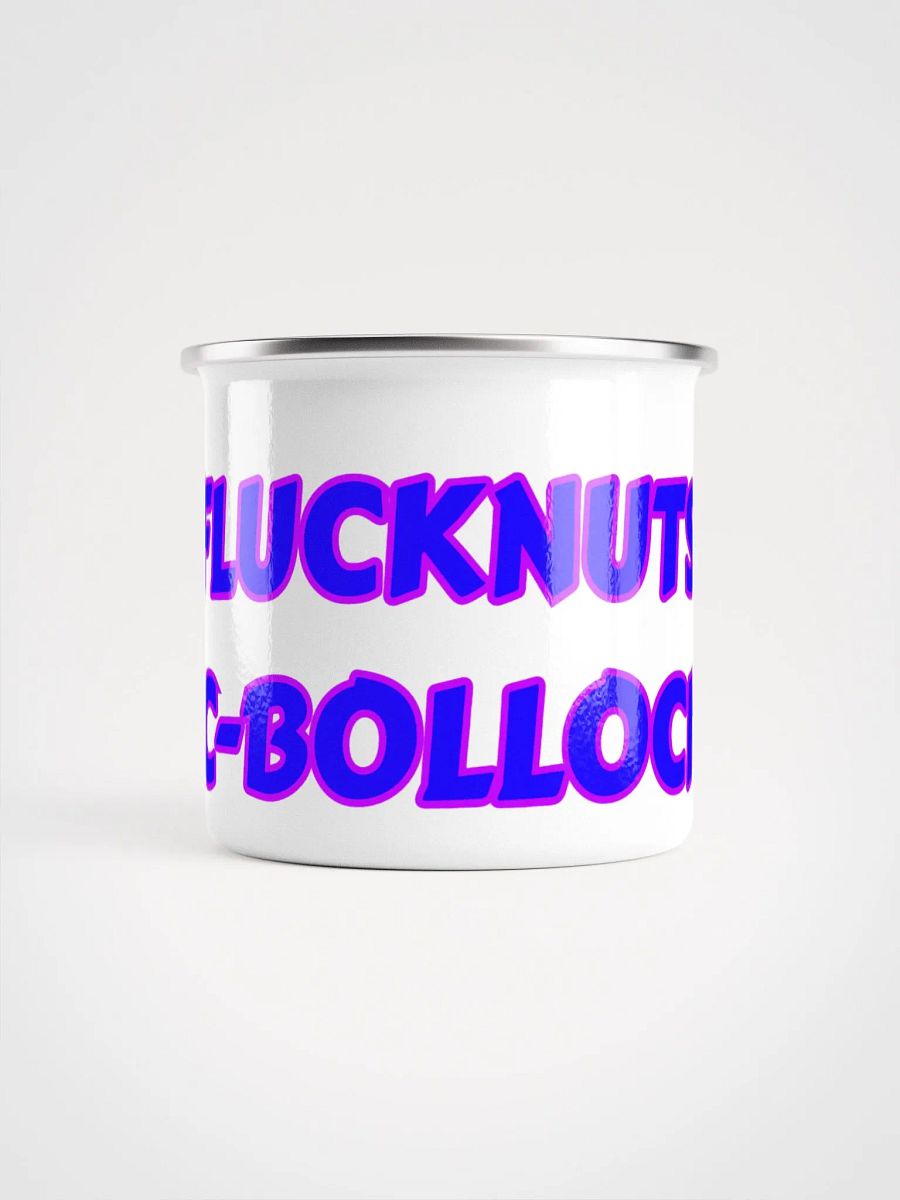 FLUCKNUTS MC-BOLLOCKS Enamel Mug product image (2)