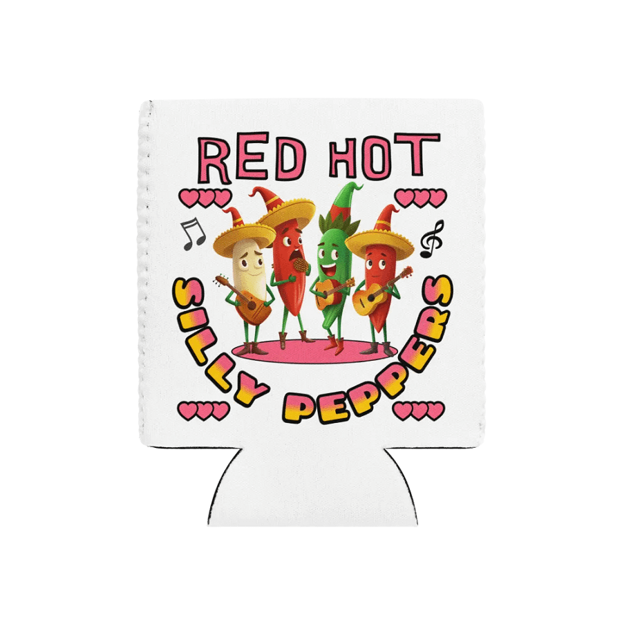 Red Hot Silly Peppers Sizzling Fiesta Can Cooler product image (1)