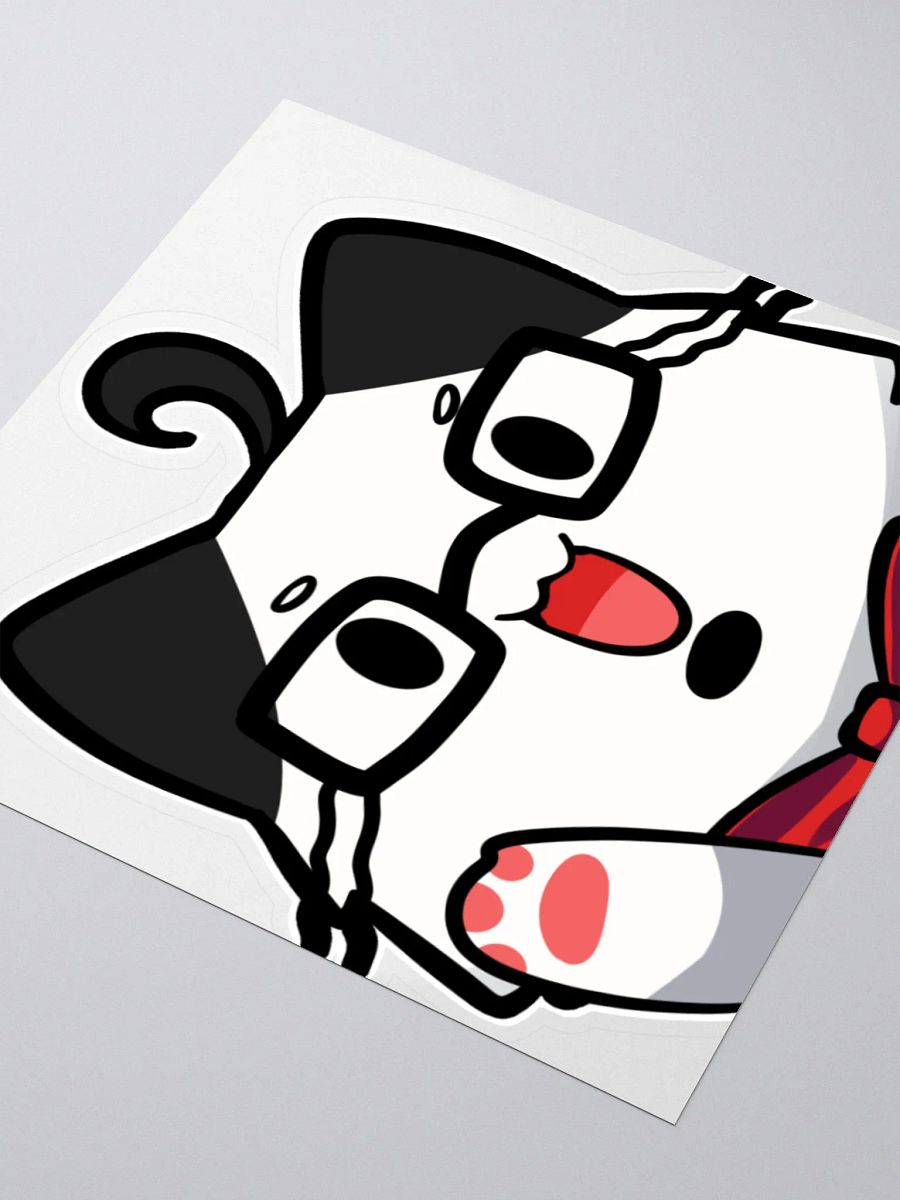 JPAG_Grey cat Hi emote sticker product image (3)
