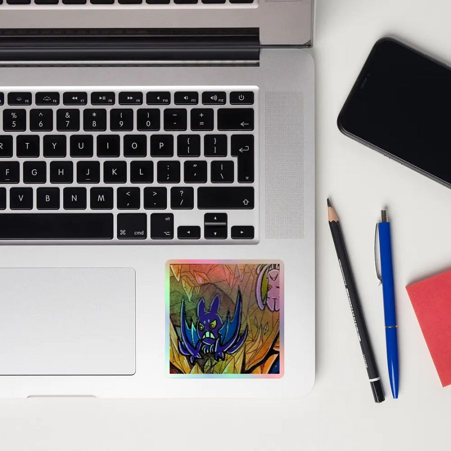 Crobat Gang Holofoil Sticker product image (10)