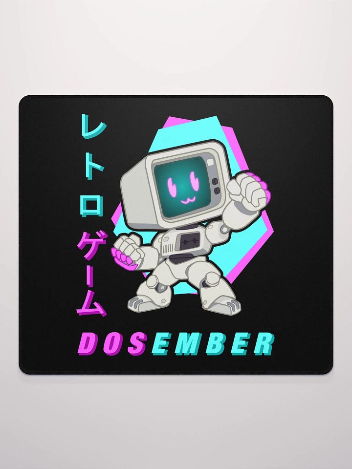 Dosember 2024 Mouse Pad CGA (blue-megenta) product image (2)