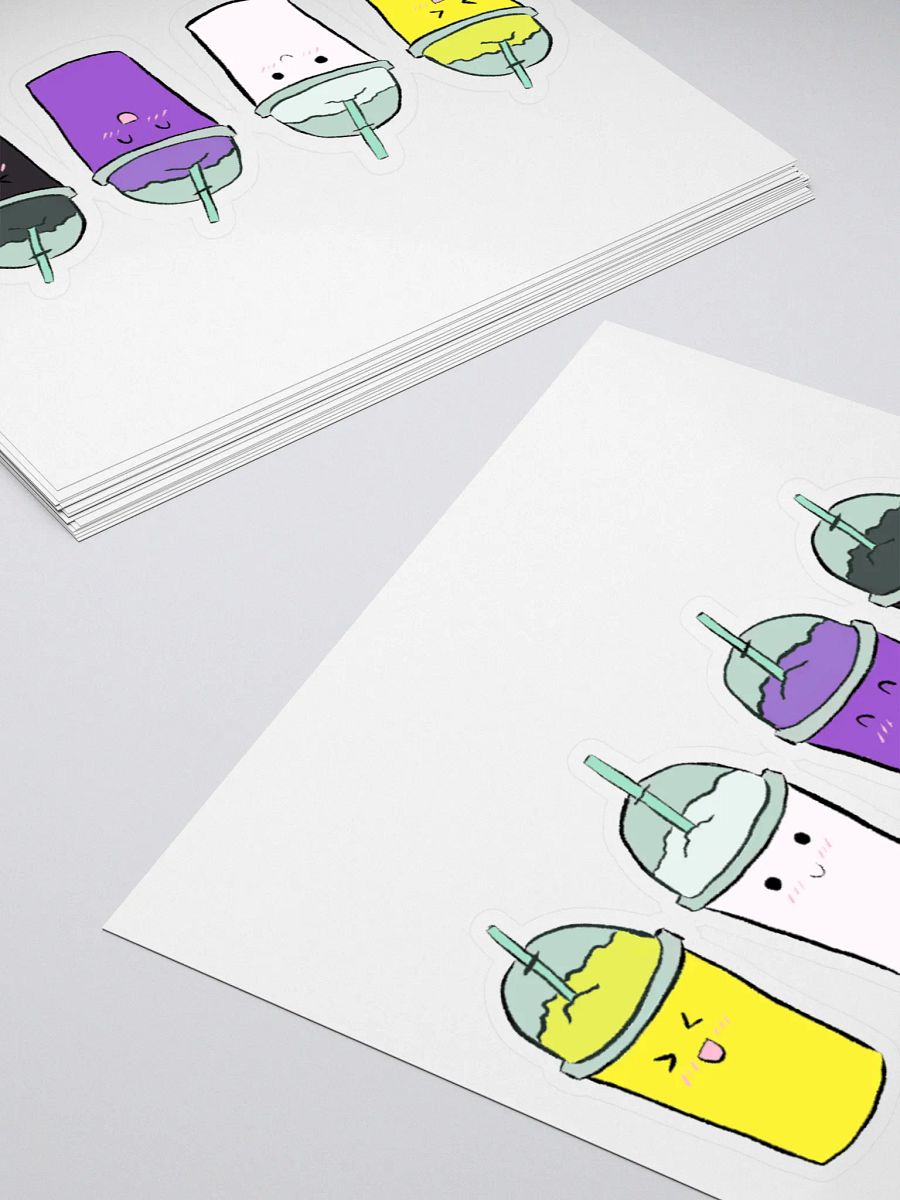Slushie Buddies: Non-Binary Flag Sticker product image (12)