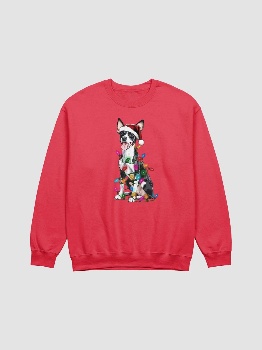 Funny Rat Terrier(Black & White) Christmas Sweatshirt product image (17)