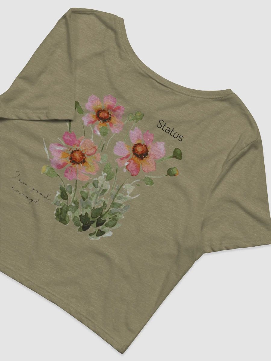 I Am Enough Status Crop Top product image (7)