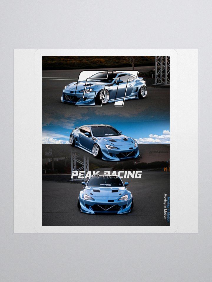 Peak Racing 86 | Kiss-cut Sticker product image (1)