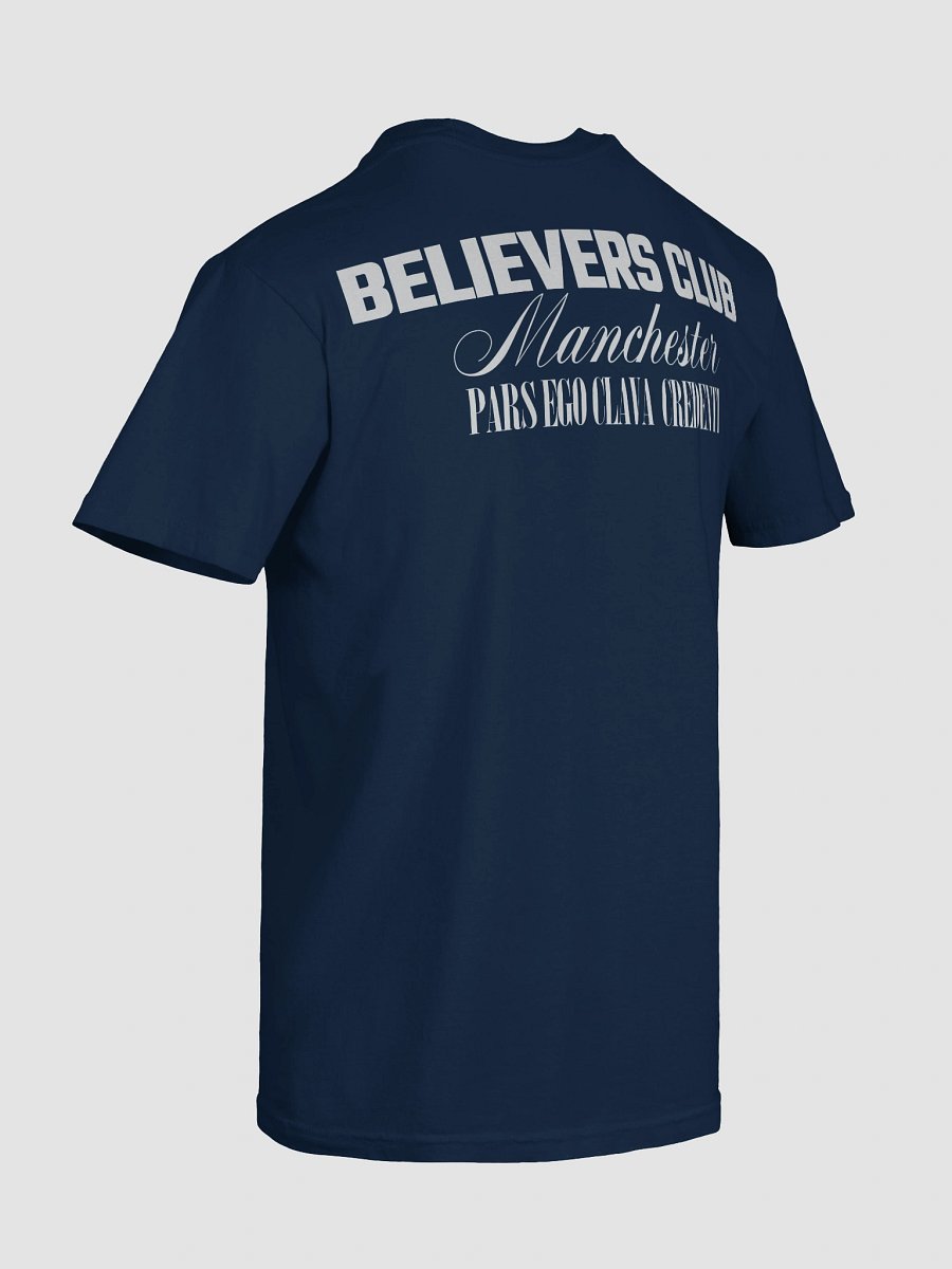 Navy Blue Believers Club T-Shirt product image (8)