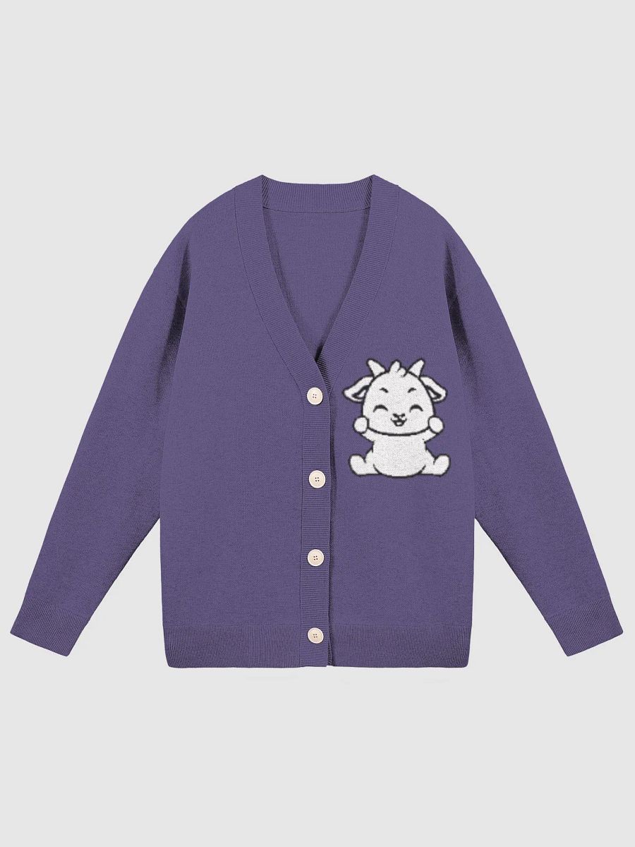 PURPLE BOOGIE BATISTA Knitted Cardigan Without Pocket product image (2)