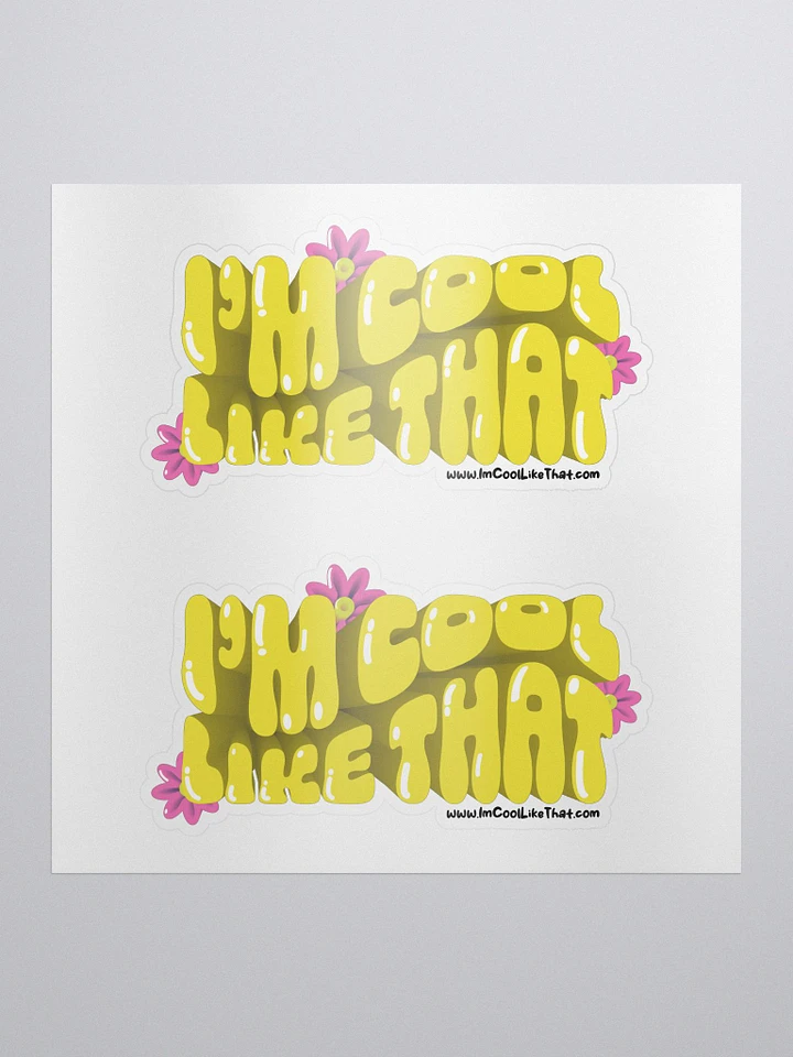I'm Cool Like That - Mango Sticker product image (1)