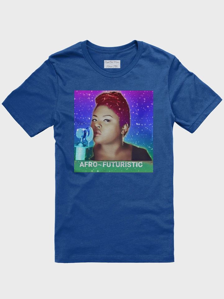 Afro-Futuristic T Shirt Blue product image (1)
