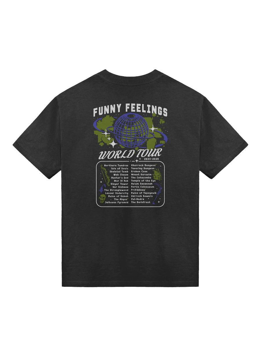World Tour Tee (Faded Heavyweight) product image (3)