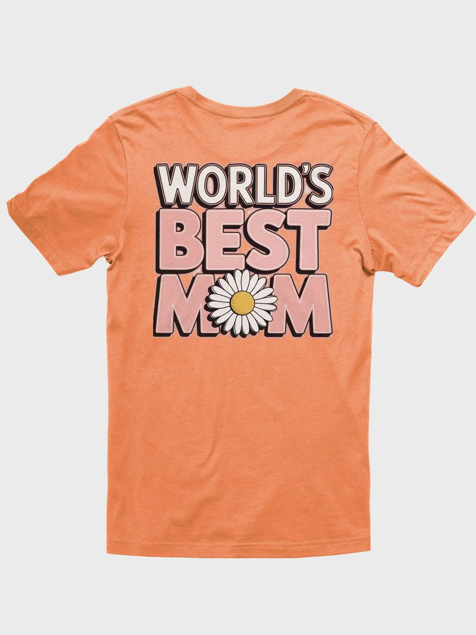 World's Best Mom T-Shirt - Vibrant Floral Design product image (12)