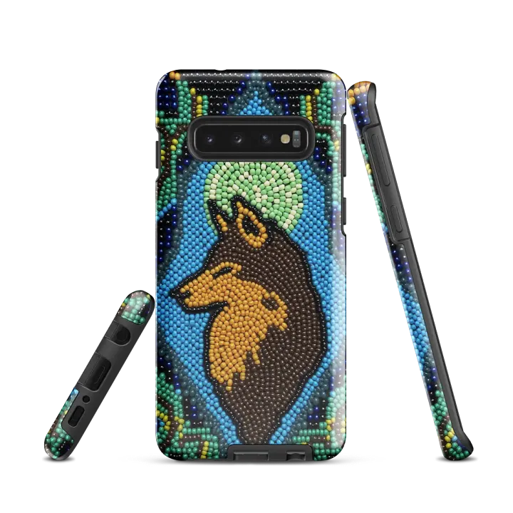 Spirit Wolf Faux-Beaded Tough Case product image (1)