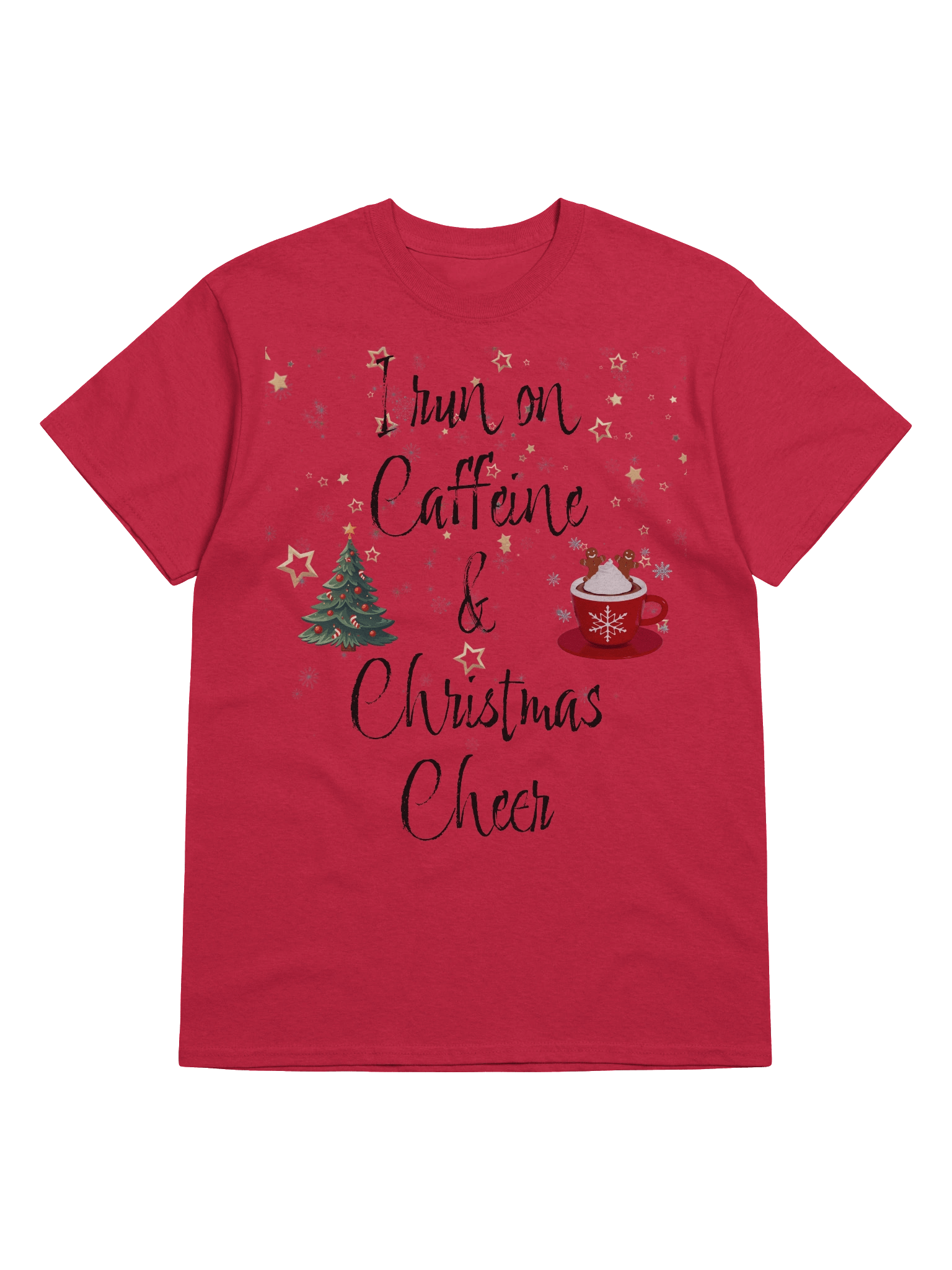 CAFFEINE & CHRISTMAS CHEER TEE product image (17)