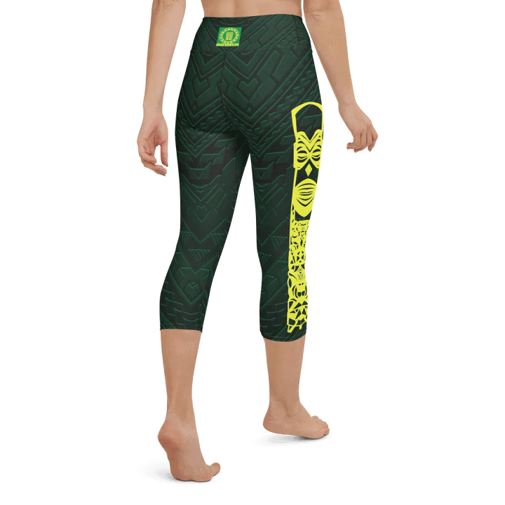 Tatau Korare Tiki Yoga Capri Leggings product image (2)