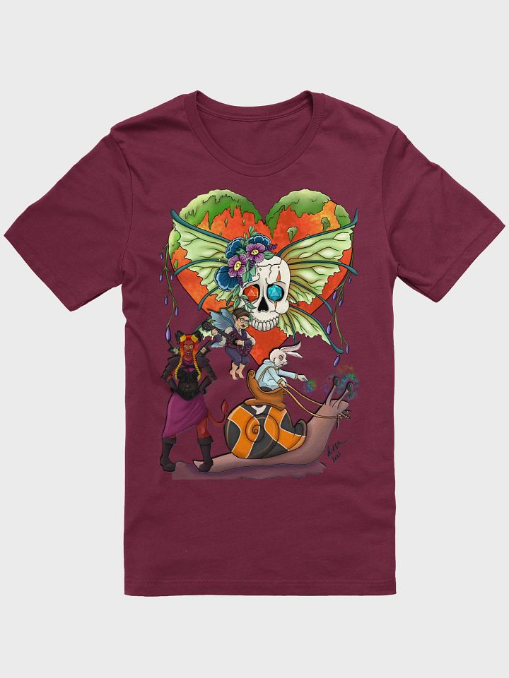 Love Death and Dice: The Wild Beyond – Feywild Chaos Tee product image (4)