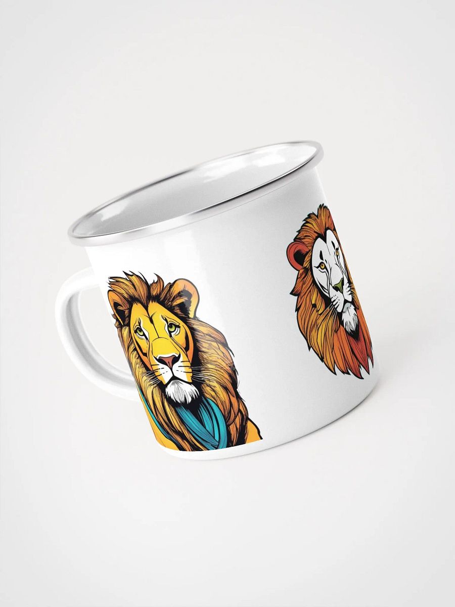 Lion Trio Enamel Adventure Mug product image (4)