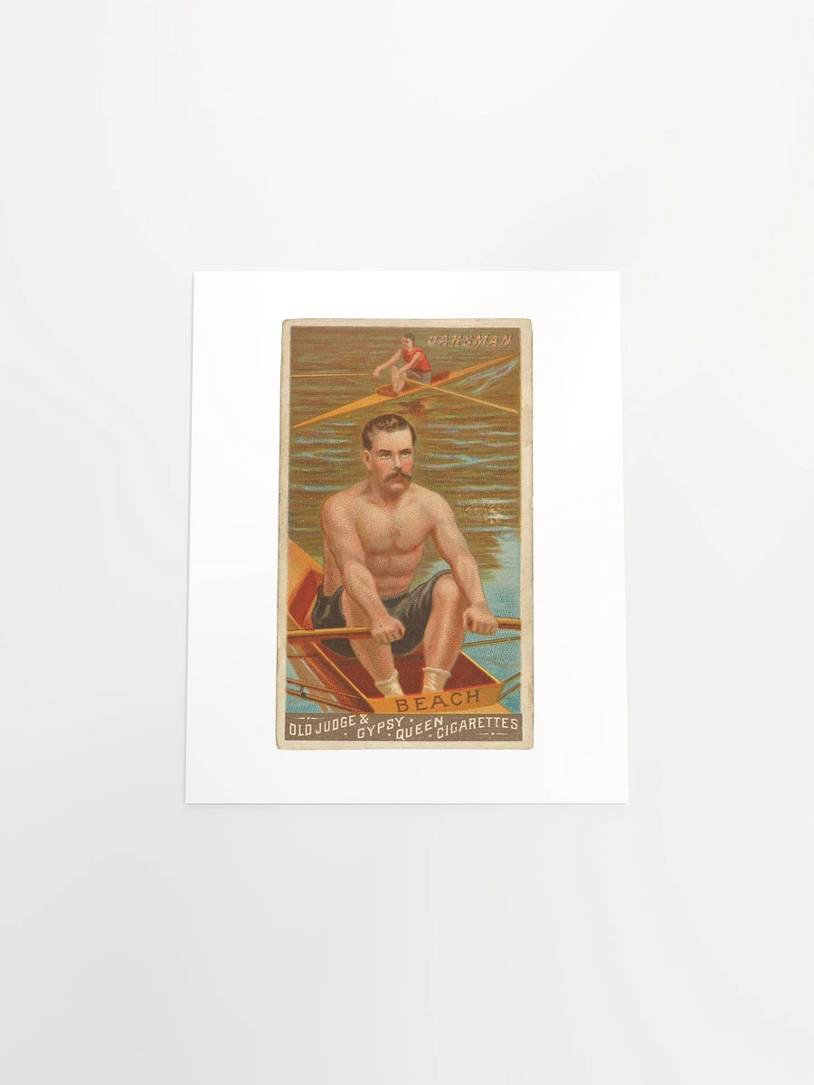 Beach, Oarsman, From The Goodwin Champion Series (1888) - Print product image (15)