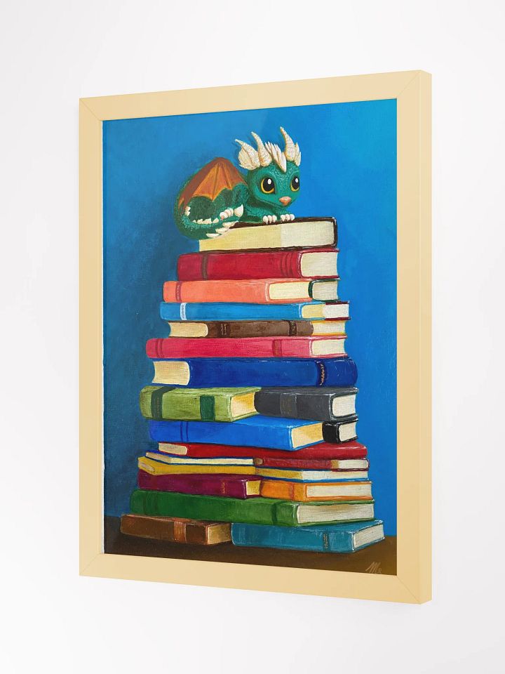 Poster Print of Spellbound : The Book Nook Dragon product image (4)