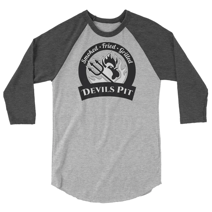 Devils Pit Logo 3/4 Sleeve product image (11)