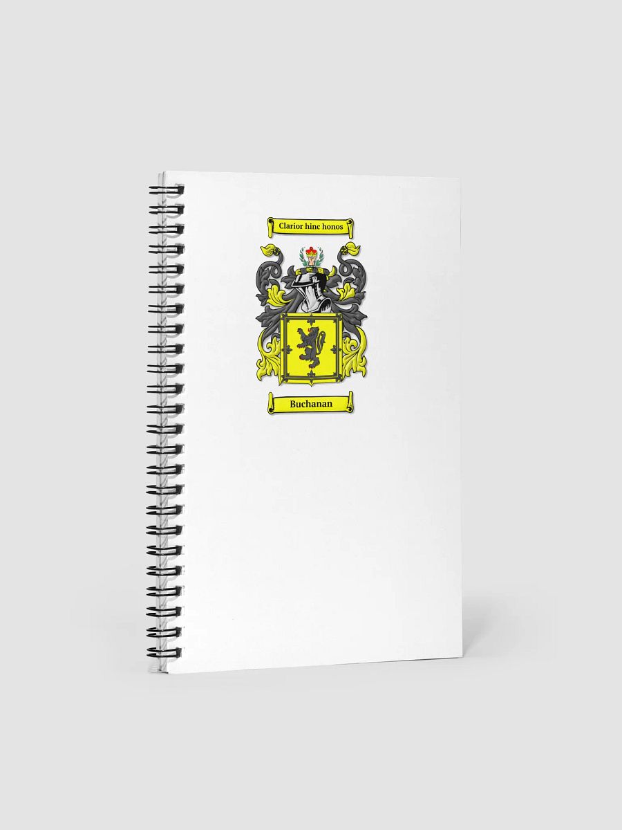 Buchanan Family Crest - Notebook product image (1)