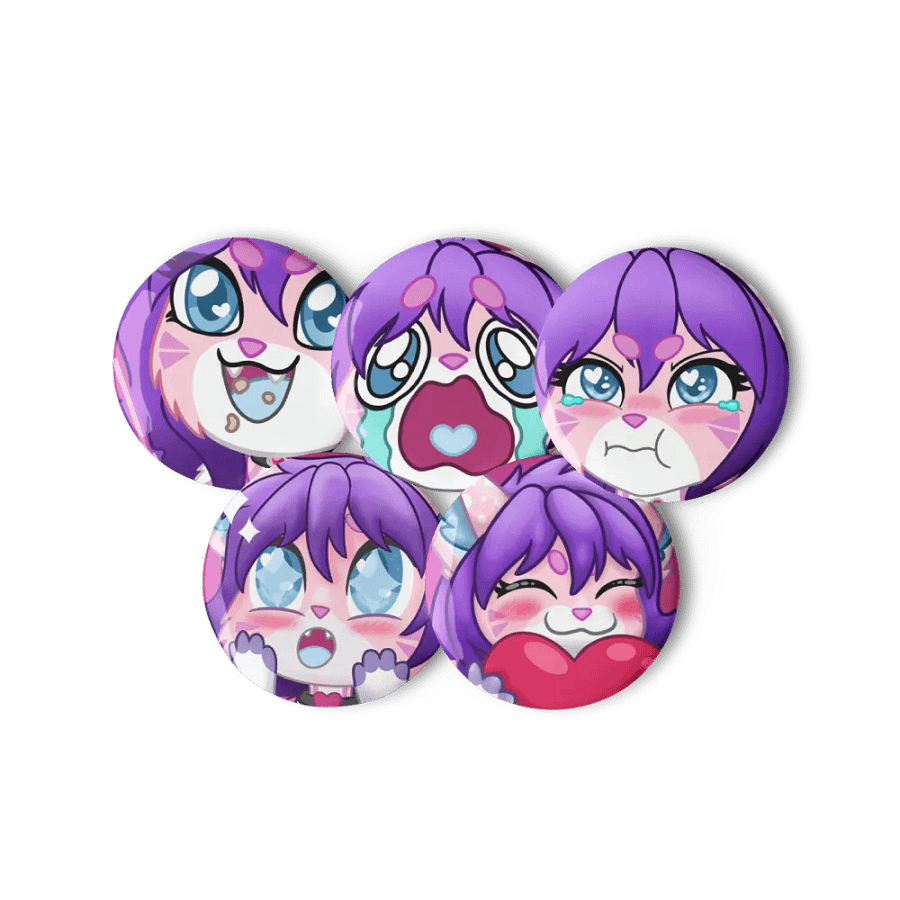 FoxyKawaii Emote Buttons product image (6)