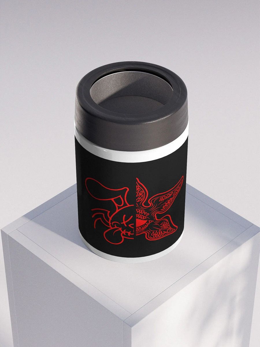 Weirder Stuff Collection - Neon Red Stainless Steel Koozie product image (4)
