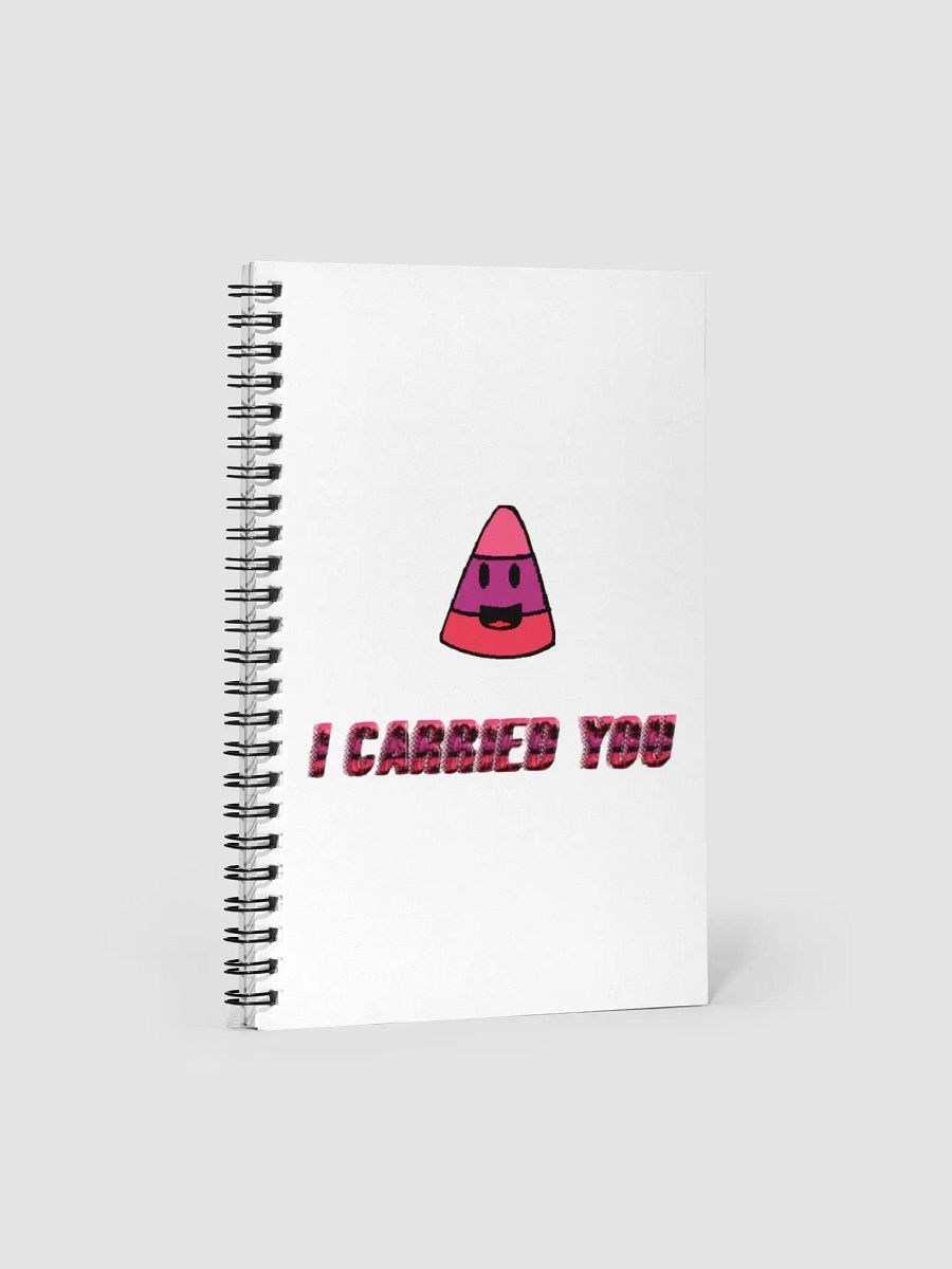 I CARRIED YOU - Spiral Notebook product image (1)