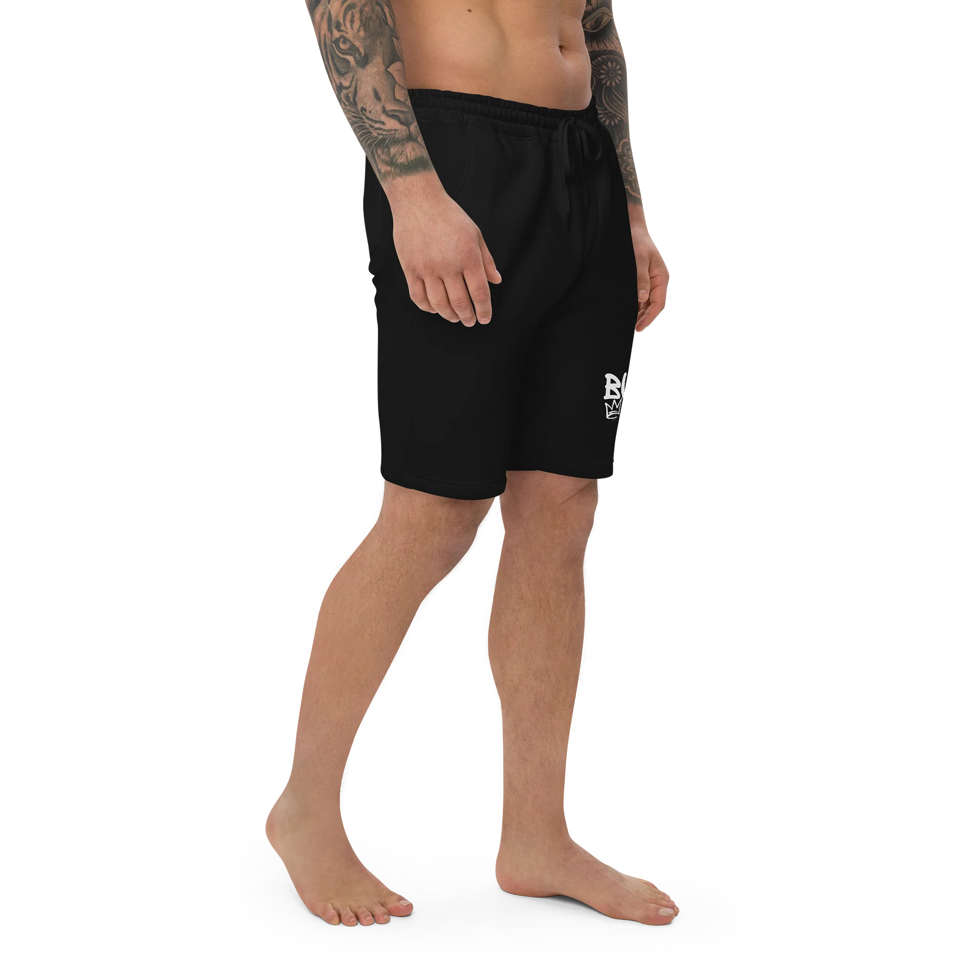 Black BFG Fleece Shorts product image (4)