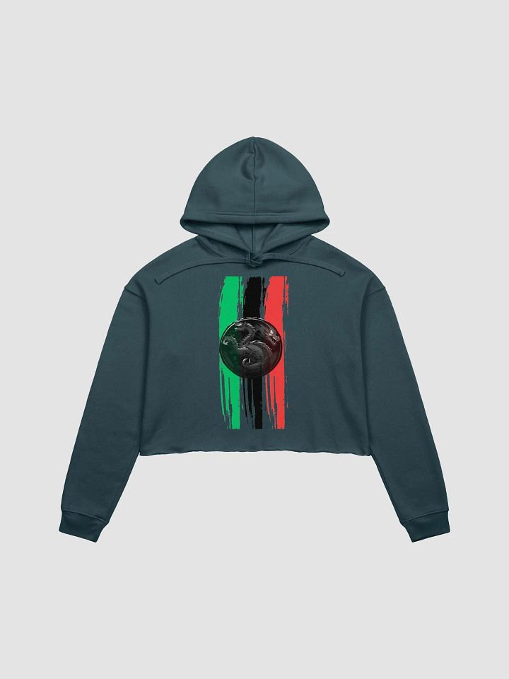 marked Juneteenth crop top hoodie product image (1)
