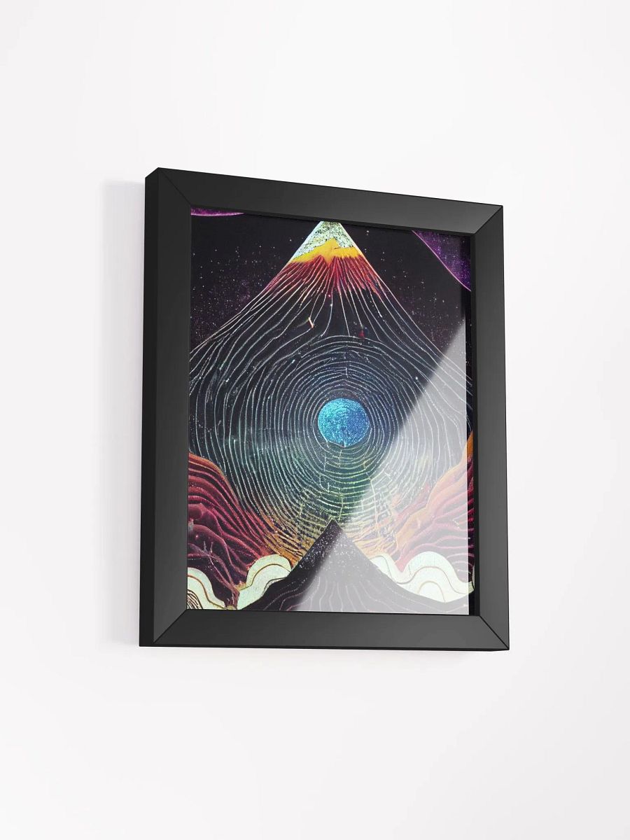 Vibrant Ayous Wood Framed Matte Poster product image (9)