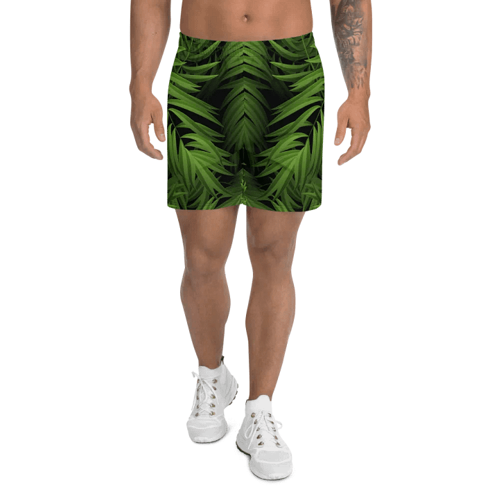 Tropical Breeze Athletic Shorts product image (1)