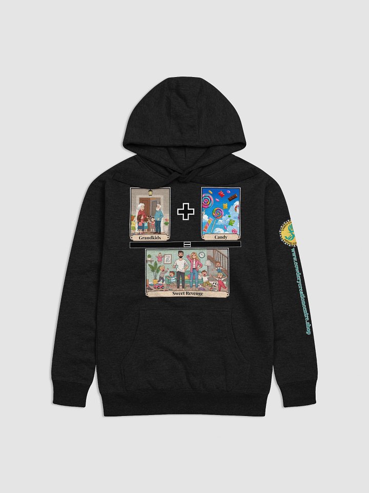 Grandkids + Candy = Sweet Revenge (Both) Cotton Heritage Unisex Premium Hoodie product image (4)