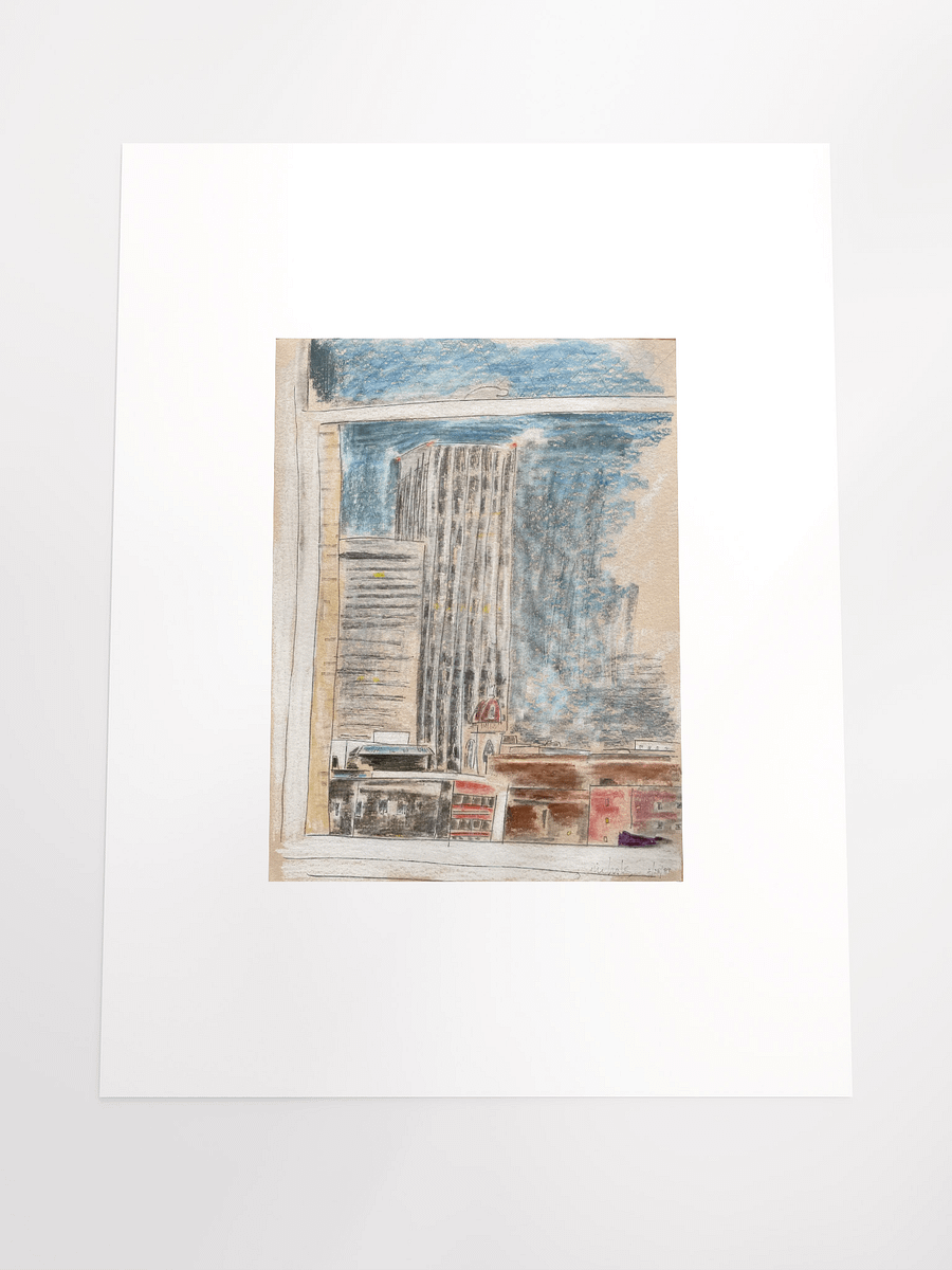 View from the Deluxe Hotel print product image (5)