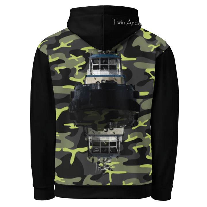black & Green Hudson VB Reflection Hoodie product image (1)