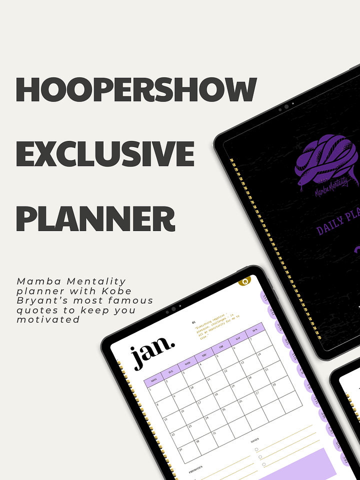 The Mamba Mentality Digital Planner product image (1)