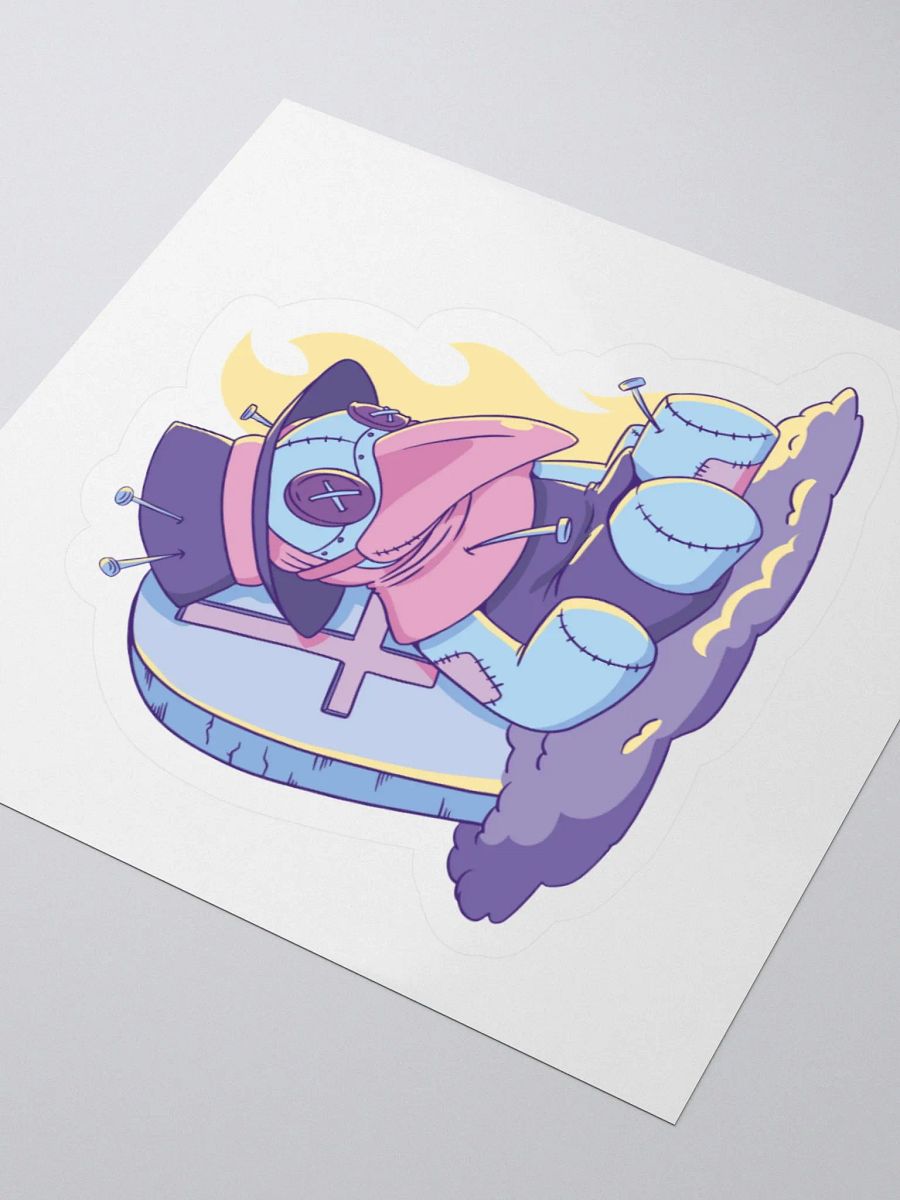 Plague Doctor Goth Pastel Halloween Funny Sticker product image (3)