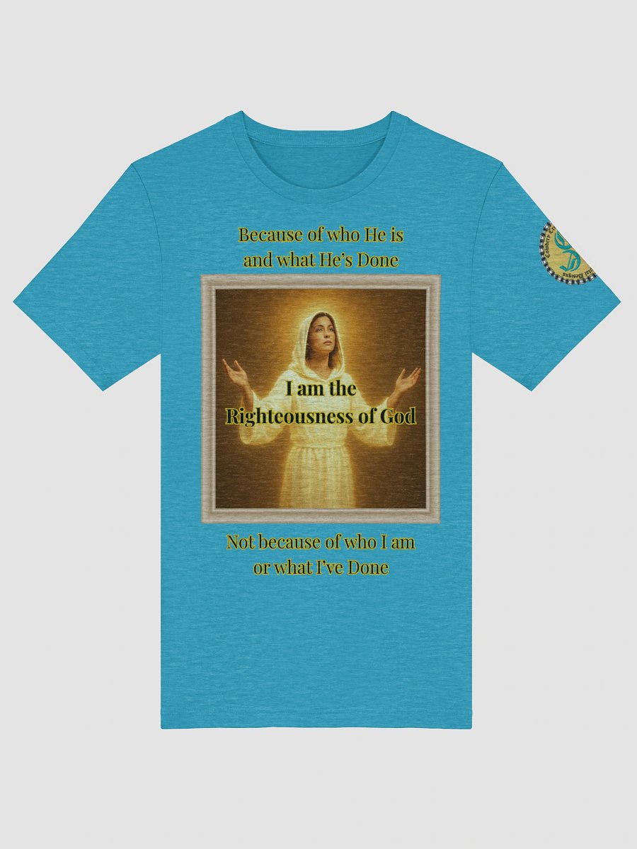 I am the Righteousness of God (Female) Bella+Canvas Supersoft T-Shirt Colors (5) product image (29)